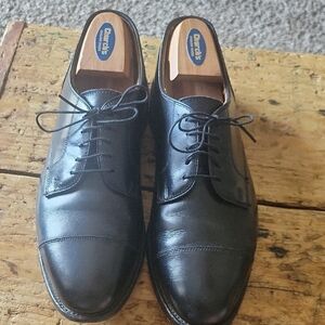 Allen Edmonds Black Oxford Shoes Classic Formal Design